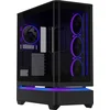 Image de ASUS Prime AP304 TG ARGB - PC Behuizing - Gehard Glas - 4 ARGB Ventilatoren - Zwart