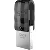 Image de Silicon Power C31 Dual USB USB-A / USB-C USB stick - 128GB - Zwart