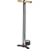 Image de Lezyne Alloy Floor Drive Vloerpomp   Vloerpomp   Extra lang   15 bar maximale druk   Manometer   8,9cm   Stevige slang   Staande pomp   Zilver