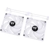 Image de Thermaltake CL-F153-PL12SW-A PC-ventilator Wit, Transparant, RGB (b x h x d) 120 x 120 x 25 mm