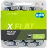 Image de Kmc X-flat Waxed 12-13s Ketting Zilver 126 Links / 12-13s