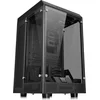 Image de Thermaltake The Tower 900 Full Tower PC-behuizing Zwart 2 voorgeïnstalleerde LED-ventilators, LCS-compatibel, Zijvenster, Harde schijf installatie zonder