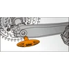 Image de Icetoolz Crankboutsleutel Voor Shimano Hollowtech Ii Oranje
