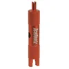 Image de IceToolz Binnenventielsleutel - Compact - Geschikt voor Presta en Schrader - Inclusief ventielverlenger - Oranje