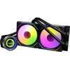 Image de Lian Li Galahad II Trinity SL-INF - Vloeistof-koelsysteem processor - afmeting radiator: 240 mm - voor Intel LGA: 1700, 1200, 115x - AMD AM5, AM4 - 2x 120 mm ARGB fans - Zwart
