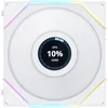 Image de Lian Li UNI FAN TL LCD 120 ARGB White - Ventilatorhuis - 3-pack - 62 CFM - 300 - 1900 RPM - 27 dBA - 1.6" LCD Scherm 400x400 - incl. controller - FDB - 4-pin PMW - wit