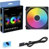 Image de Lian Li UNI FAN SL Infinity 140 Reverse Blade - Ventilatorhuis - 140 mm - 71.6 cfm - 200 - 1600 omw/min. - 28.6 dBA - PMW - RGB - 4-pin PMW - FDB - zwart