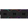Image de Lian Li UNI FAN TL Wireless ARGB Reverse Blade Black 3-IN-1 - 120mm - 82.9 cfm - 200 - 2300 rpm - 34 dBA - Incl. L-Wireless Controller - 4-pin PWM - zwart