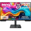 Image de BenQ Creative Pro PV3200U   32" 4K Premium Designer & Video Editing Monitor   95% DCI P3   100% Rec.709   Calman Verified   2.1 audio   MacBook modus   USB C 65W   HDR400 - ICCsync - iKeyboard control - Wireless Hotkey Puck G3