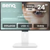 Image de BenQ Full HD 24 inch EyeCare Monitor GW2490TC - Beeldscherm 144Hz - IPS - Full HD - 99% sRGB - 1 x USB-C - 1 X HDMI - 1 x Display Port - Ergo Design- In hoogte verstelbaar - Ingebouwde speakers - Native Contrast 1500:1
