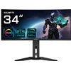 Image de Gigabyte MO34WQC2 - Curved Ultrawide OLED Gaming Monitor - 240hz - 34 inch