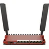 Image de Mikrotik L009UiGS-2HaxD-IN draadloze router Gigabit Ethernet Single-band (2.4 GHz) Rood