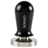 Image de SORSO Barista dynamometrische tamper, roestvrij staal, met aluminium handvat, 58 mm   Zwart