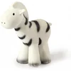 Image de Tikiri: MIJN EERSTE SAFARIDIERTJE / ZEBRA, in natuurlijk rubber, met belletje, met hangkaart, 0+
