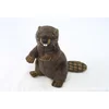 Image de Hansa pluche bever knuffel - Levensecht bosdier van 29 cm - Luxe kwaliteit