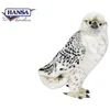 Image de Hansa Sneeuwuil knuffel - 35 cm - pluche - zacht - gedetailleerd - decoratief