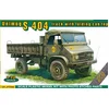 Image de ACE Modelbouwpakket Militaire voertuigen - 72466 Unimog S 404 Pick-up met Opvouwbare Cabinekap - Duitse Militaire Vrachtwagen Plastic - 1:72 - Modelbouw