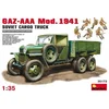 Image de Miniart - Gaz-aaa Cargo Truck Mod. 1941 (Min35173) - modelbouwsets, hobbybouwspeelgoed voor kinderen, modelverf en accessoires