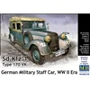 Image de Master Box Modelbouwpakket Auto - 3530 Mercedes-Benz 170 Kfz. 1 Type 170VK - Military Staff Car WWII Plastic - 1:35 - Modelbouw