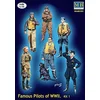 Image de Master Box Modelbouwpakket Militaire voertuigen - 3201 Beroemde Piloten uit WWII - Kit 1 Plastic - 1:32 - Modelbouw