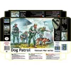 Image de Master Box Modelbouwpakket Militaire voertuigen - 35238 Vietnamoorlog-serie Dog Patrol - Figuren Plastic - 1:35 - Modelbouw