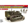 Image de Miniart - U.s.tractor W/towing Winch & Crewmen. S.e. (Min35225) - modelbouwsets, hobbybouwspeelgoed voor kinderen, modelverf en accessoires