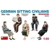 Image de MiniArt Modelbouwpakket Militaire voertuigen - 38006 German Sitting Civilians '30s-'40s Plastic - 1:35 - Modelbouw