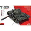 Image de Miniart - T-55 Soviet Medium Tank (Min37027) - modelbouwsets, hobbybouwspeelgoed voor kinderen, modelverf en accessoires