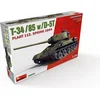 Image de MiniArt Modelbouwpakket Militaire voertuigen - 35293 T-34/85 w/D-5T Plant 112. Spring 1944 Plastic - 1:35 - Modelbouw