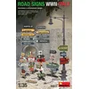Image de MiniArt Modelbouwpakket Militaire voertuigen - 35611 Road Signs WWII Italy Plastic - 1:35 - Modelbouw