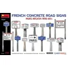 Image de MiniArt Modelbouwpakket Militaire voertuigen - 35659 French Concrete Road Signs - Paris reg. 1930-40s Plastic - 1:35 - Modelbouw