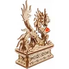 Image de UGEARS 3D Modelbouw - Houten Draak - Mechanisch Bouwpakket Hout - Educatief Speelgoed