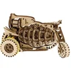 Image de Mr. Playwood Mechanical machine "Starbike" - 3D houten puzzel - Bouwpakket hout - DIY - Knutselen - Miniatuur - 149 onderdelen