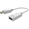Image de Vision TC-DPHDMI4K video kabel adapter HDMI Type A (Standaard) DisplayPort Wit