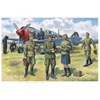 Image de ICM Modelbouwpakket Militaire voertuigen - 48084 Soviet Air Force Pilots and Ground Personnel (1943-1945) Plastic - 1:48 - Modelbouw