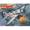 Image de ICM Modelbouwpakket Militaire voertuigen - 48097 I-16 type 24, WWII Soviet Fighter Plastic - 1:48 - Modelbouw