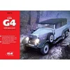 Image de ICM Modelbouwpakket Militaire voertuigen - 24012 Typ G4 with open cover, WWII German Personnel Car Plastic - 1:24 - Modelbouw