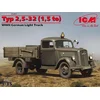 Image de ICM Modelbouwpakket Militaire voertuigen - 35401 Typ 2,5-32 (1,5 to), WWII German Light Truck Plastic - 1:35 - Modelbouw