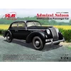 Image de ICM Modelbouwpakket Militaire voertuigen - 24023 Admiral Saloon, WWII German Passenger Car Plastic - 1:24 - Modelbouw