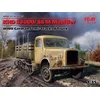 Image de ICM Modelbouwpakket Militaire voertuigen - 35453 KHD S3000/SS M Maultier, WWII German Semi-Tracked Truck Plastic - 1:35 - Modelbouw