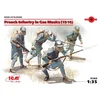 Image de ICM 35696 French Infantry in Gas Masks 1/35   WOI Figuren Set   Plastic Modelbouwpakket