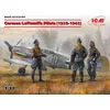 Image de ICM Modelbouwpakket Militaire voertuigen - 32101 German Luftwaffe Pilots (1939-1945) - 3 Figures Plastic - 1:32 - Modelbouw