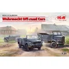 Image de ICM Modelbouwpakket Militaire voertuigen - DS3503 Wehrmacht Off-road Cars Plastic - 1:35 - Modelbouw