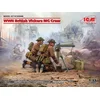 Image de ICM Modelbouwpakket Auto - 35646 WWII British Vickers MG Crew (Vickers MG - 2 figures) Plastic - 1:35 - Modelbouw