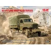 Image de ICM Modelbouwpakket Militaire voertuigen - 35594 G7117 Truck with WWII Soviet Drivers Plastic - 1:35 - Modelbouw