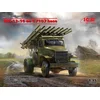 Image de ICM Modelbouwpakket Militaire voertuigen - 35595 BM-13-16 on G7107 base Truck Plastic - 1:35 - Modelbouw