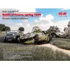 Image de ICM Modelbouwpakket Militaire voertuigen - DS3514 Battle of France, spring 1940 (Panhard 178 AMD-35, FCM 36, Laffly V15T) Plastic - 1:35 - Modelbouw