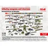 Image de ICM Modelbouwpakket Militaire voertuigen - 35749 Infanteriewapens en Chevrons van de strijdkrachten van Oekraïne Plastic - 1:35 - Modelbouw