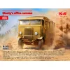 Image de ICM Modelbouwpakket Militaire voertuigen - 35603 Leyland Retriever - Monty#039 Office Caravan WWII - Militaire Vrachtwagen Plastic - 1:35 - Modelbouw