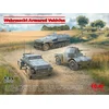 Image de ICM Modelbouwpakket Militaire voertuigen - DS3525 Pantservoertuigen van de Wehrmacht - Sd.Kfz.251/1 + Sd.Kfz.247 + P204 Plastic - 1:35 - Modelbouw